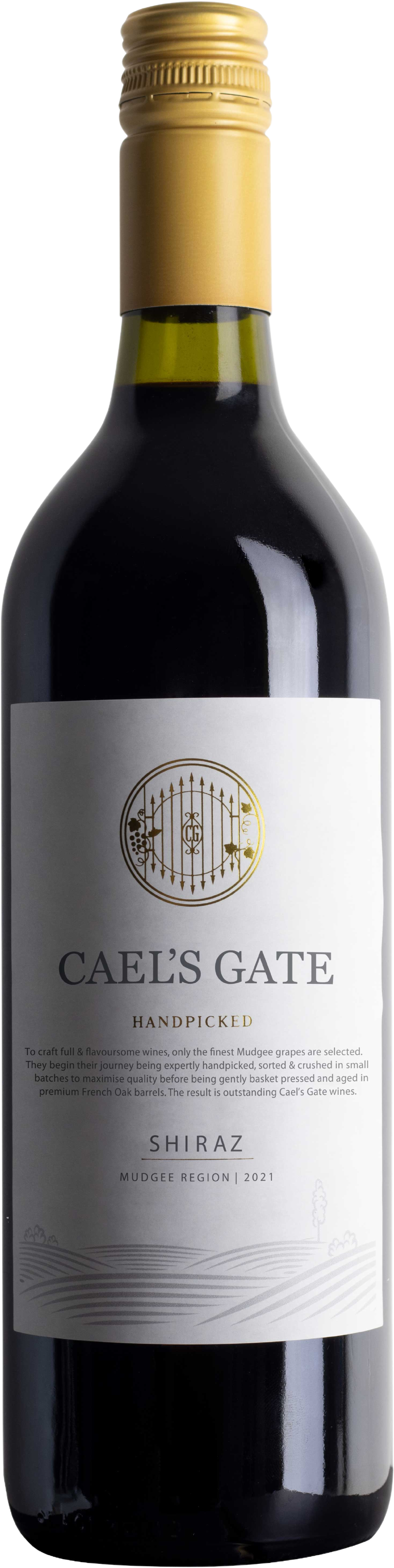 Cael’s Gate Handpicked Shiraz 2021